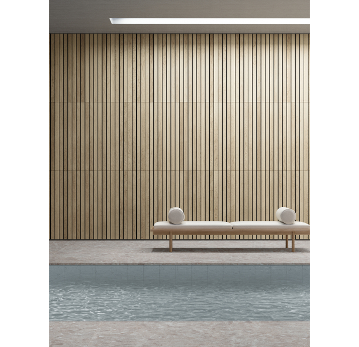 Керамическая плитка GALDANA GRAY HAMMERED Серый 90X90X10 (NCR02902)