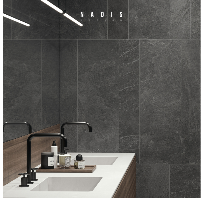 Керамическая плитка LAGO GRAPHITE Графитовый 60X90X10 (NCR03104)