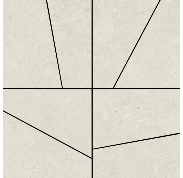 Керамическая мозайка TIFFANY WHITE ORIGAMI MOS Белый 30X30X10 (NCR03207)