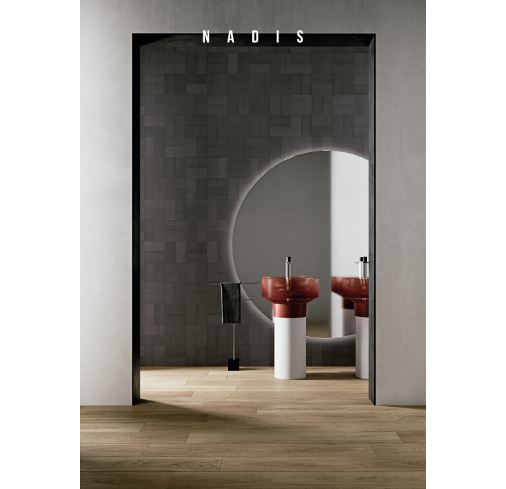 Керамическая плитка GINZA DECOR GRAPHITE Графитовый 10X20X13 (NCR02946)