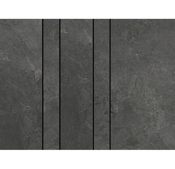 Керамическая мозайка LAGO GRAPHITE MIX MOS Графитовый 29,5X39,3X10 (NCR03093)