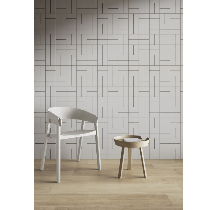 Керамическая плитка LINE GRAY Серый 15X15X10 (NCR03368)