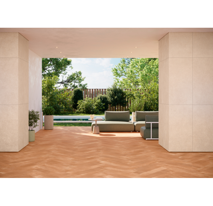 Керамическая плитка TEMPO BLUSH AS Оранжевый 90X90X10 (NCR02835)