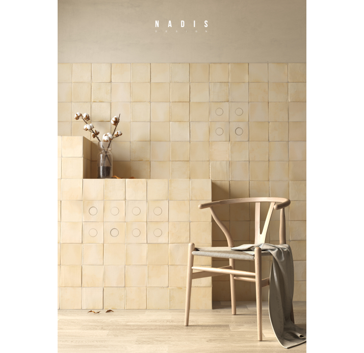 Керамическая плитка ALBERTINA PALE Бежевый 15X15X15 (NCR03081)