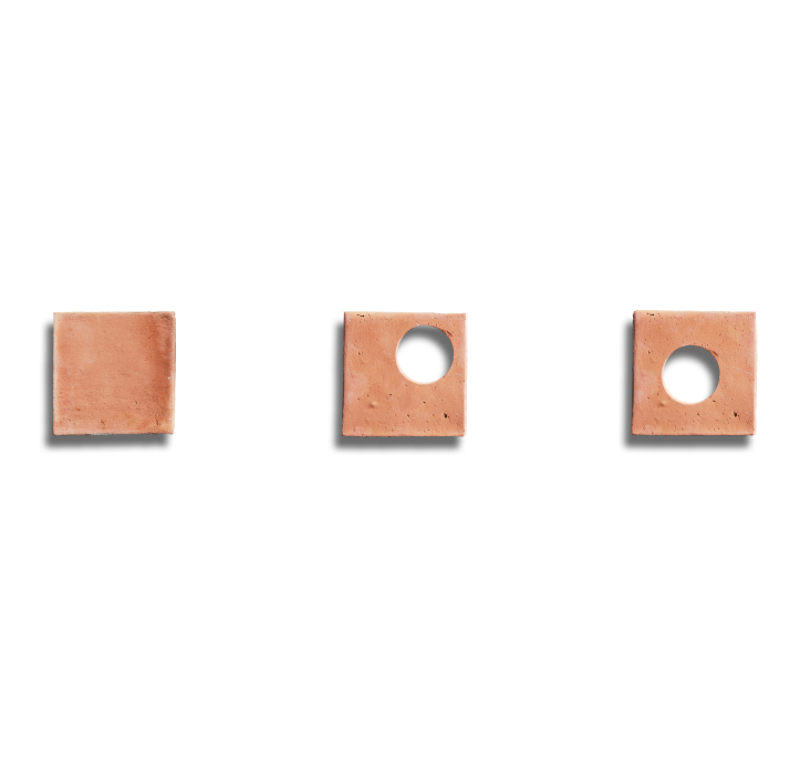 Керамическая плитка ALBERTINA B-INSERT 1 RED Красный 15X15X15 (NCR03063)