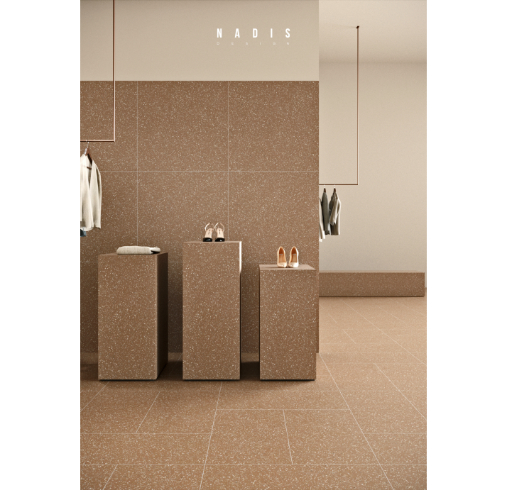Керамическая плитка POLS COPPER Коричневый 90X90X10 (NCR03042)