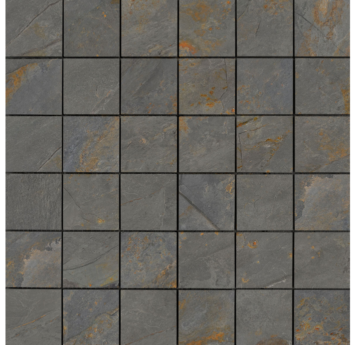 Керамическая мозайка LAGO MULTICOLOR MOS 5X5 Разноцветный 30X30X10 (NCR03102)