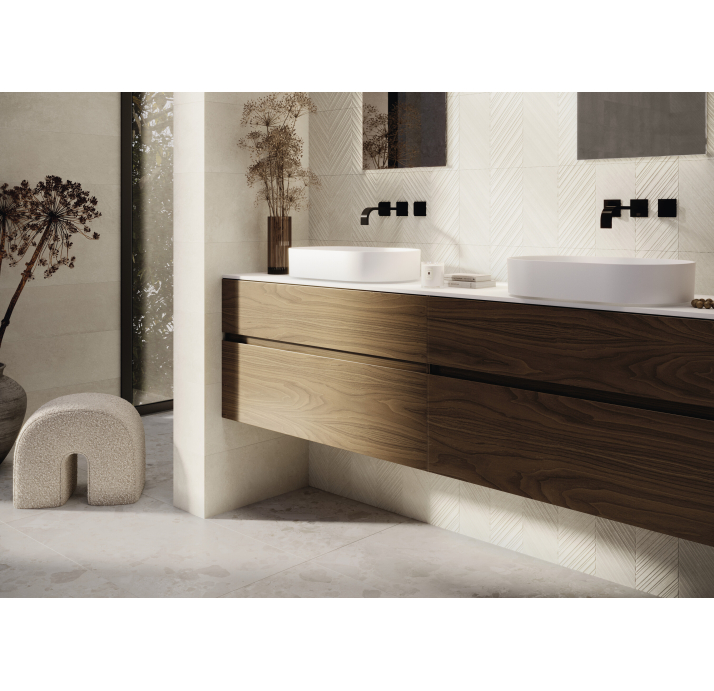 Керамическая плитка EDGE BONE MT(PRC)120X280RC/CIF_S Бежевый 120X280X6 (NCR03463)