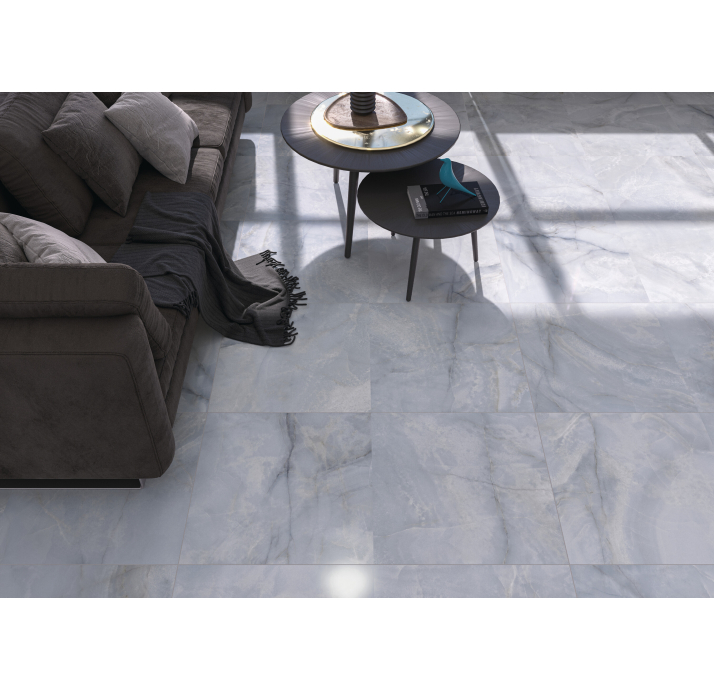 Керамическая плитка ONIX BLUE PL(PRC) 120X280 RC/CIF_S Голубой 120X280X6 (NCR03623)