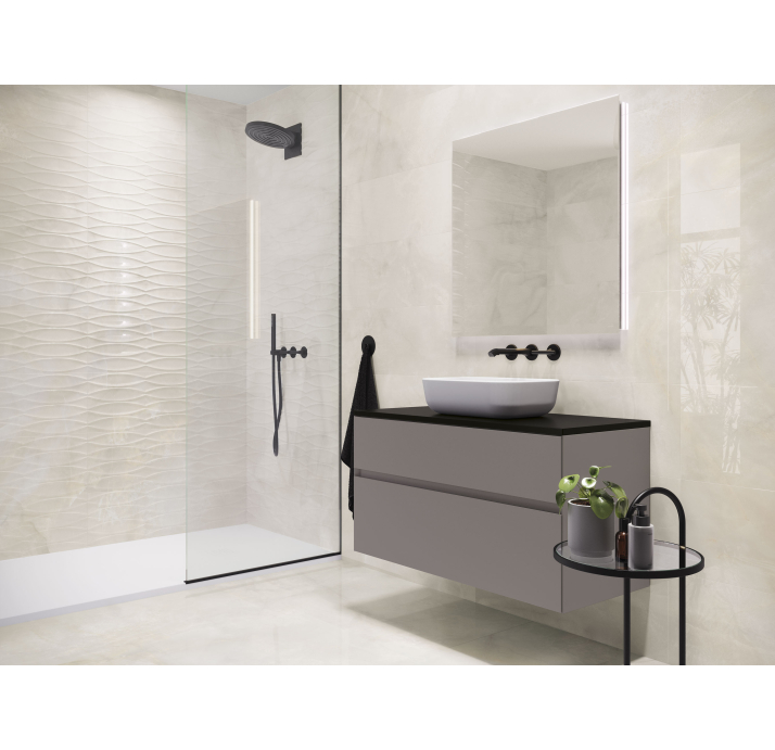 Керамическая плитка ONIX CREAM MT RC(PRC)60X120/CIF02_S Бежевый 60X120X10,5 (NCR03632)