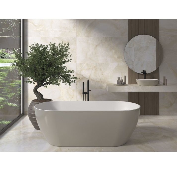 Керамическая плитка ONIX CREAM MT RC(PRC)60X120/CIF02_S Бежевый 60X120X10,5 (NCR03632)