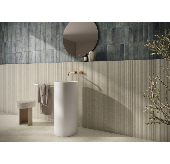 Керамическая плитка SLMYTOS NELI BONE BSH(PRC)60X120RC/CIF2_S Бежевый 60X120X9 (NCR03481)