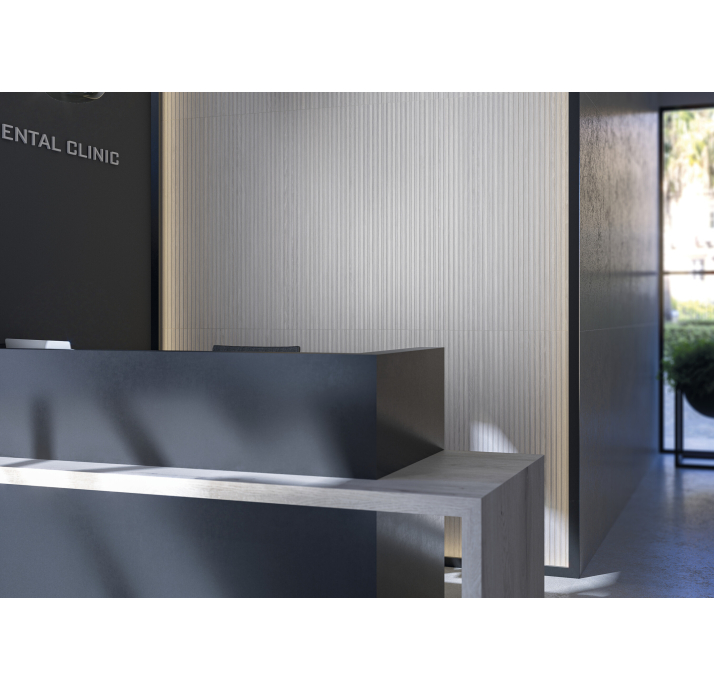 Керамическая плитка XS LINIER WHITE MATE(AZJ)60X120RC/CIF2_S Бежевый 60X120X7 (NCR03542)