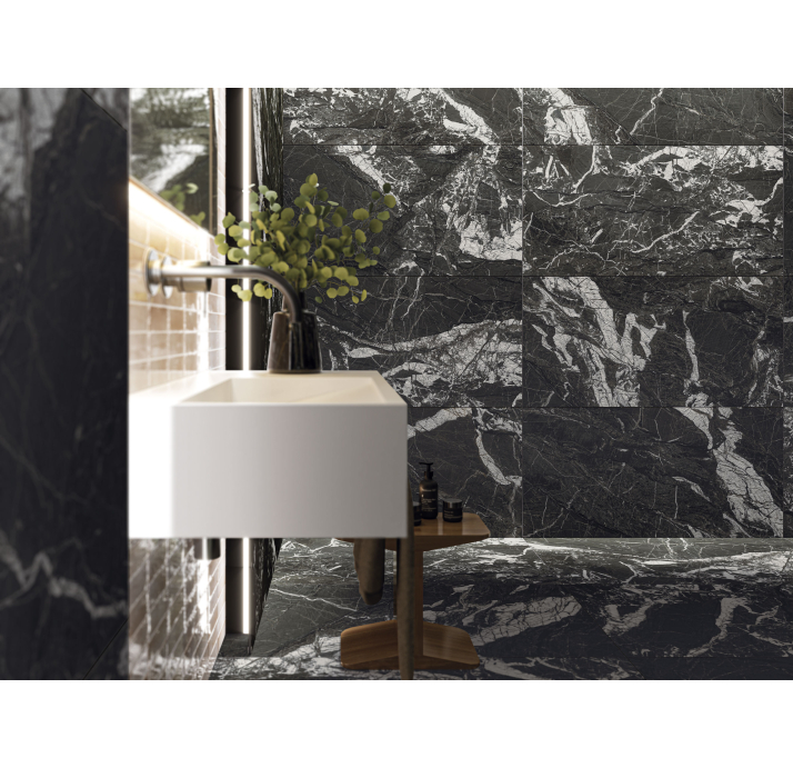 Керамическая плитка ARVORA BLACK MT RC (PRC)60X60/CIF4_S Черный 60X60X9 (NCR03646)