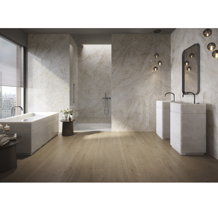 Керамическая плитка TAJ MAHAL NATURE PL (PRC)60X120RC/CIF2_S Бежевый 60X120X10,5 (NCR03538)