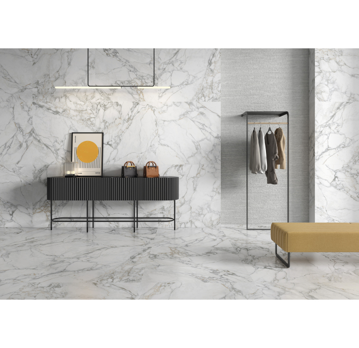 Керамическая плитка ARABESCATO 120x120 BLANCO POLIMAT Серый 120X120X (NCR03719)