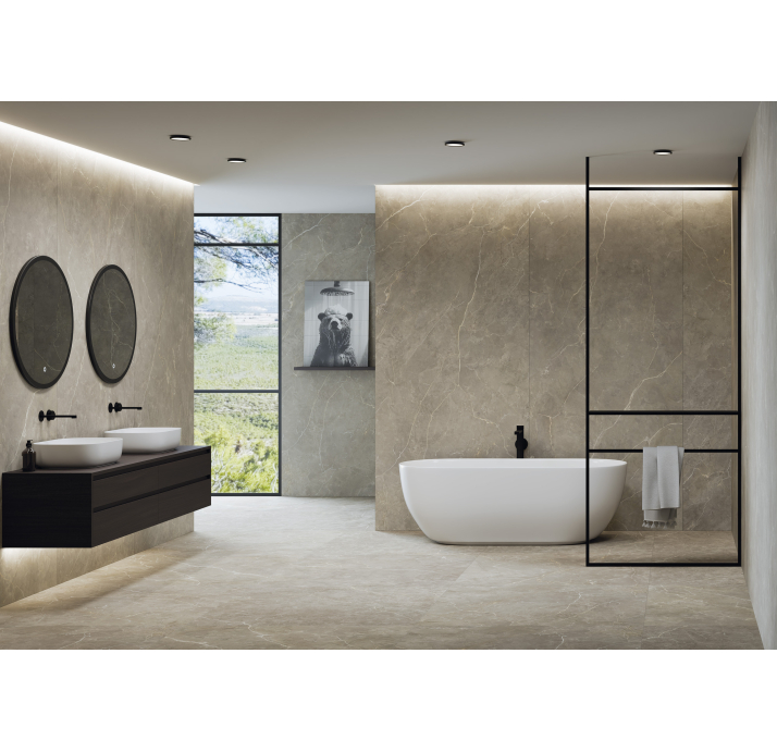 Керамическая плитка MESSA WHITE 120x280 Белый 120X280X6 (NCR03684)