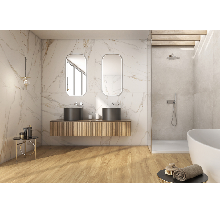 Керамическая плитка MADISON 20x120 MIEL Коричневый 20X120X9 (NCR03929)