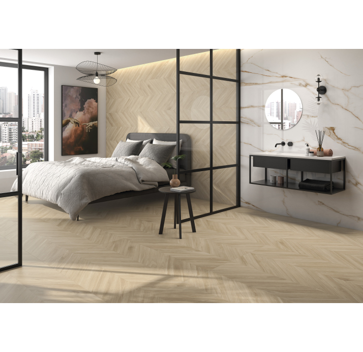 Керамическая плитка EBONY HAYA 60x120 Mat Бежевый 60X120X9 (NCR03862)