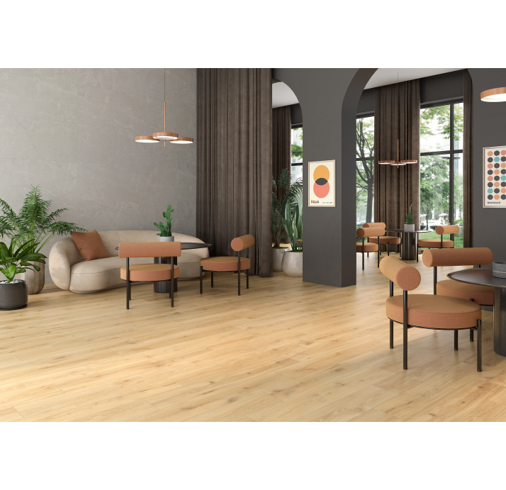 Керамическая плитка HARU 25x150 MIEL Mat Коричневый 25X150X10,5 (NCR03910)