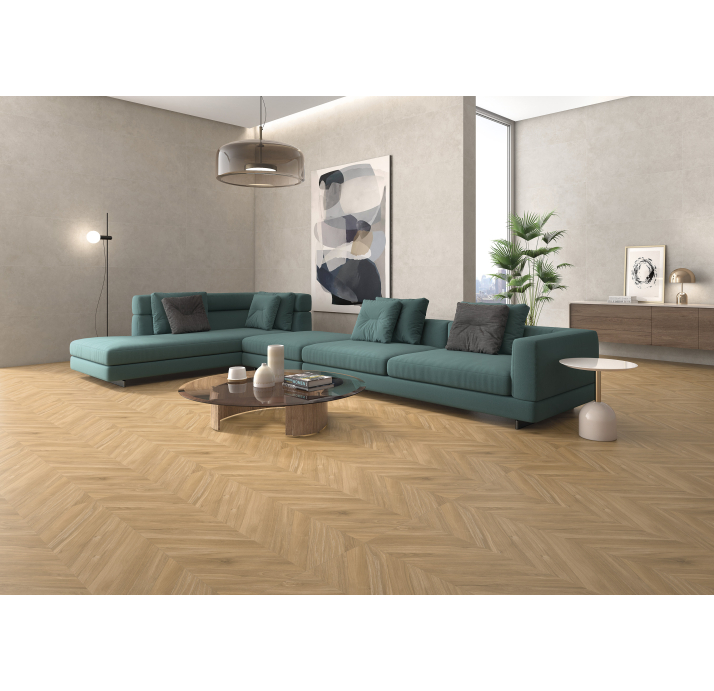 Керамическая плитка EBONY MIEL 60x120 Mat Коричневый 60X120X9 (NCR03863)