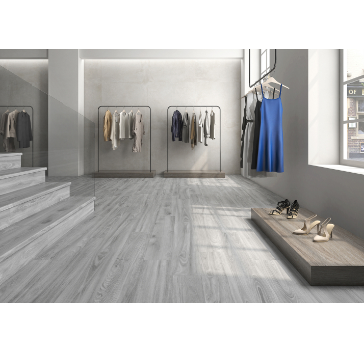 Керамическая плитка TABULA 20x120 CENIZA Mat Серый 20X120X9 (NCR03941)