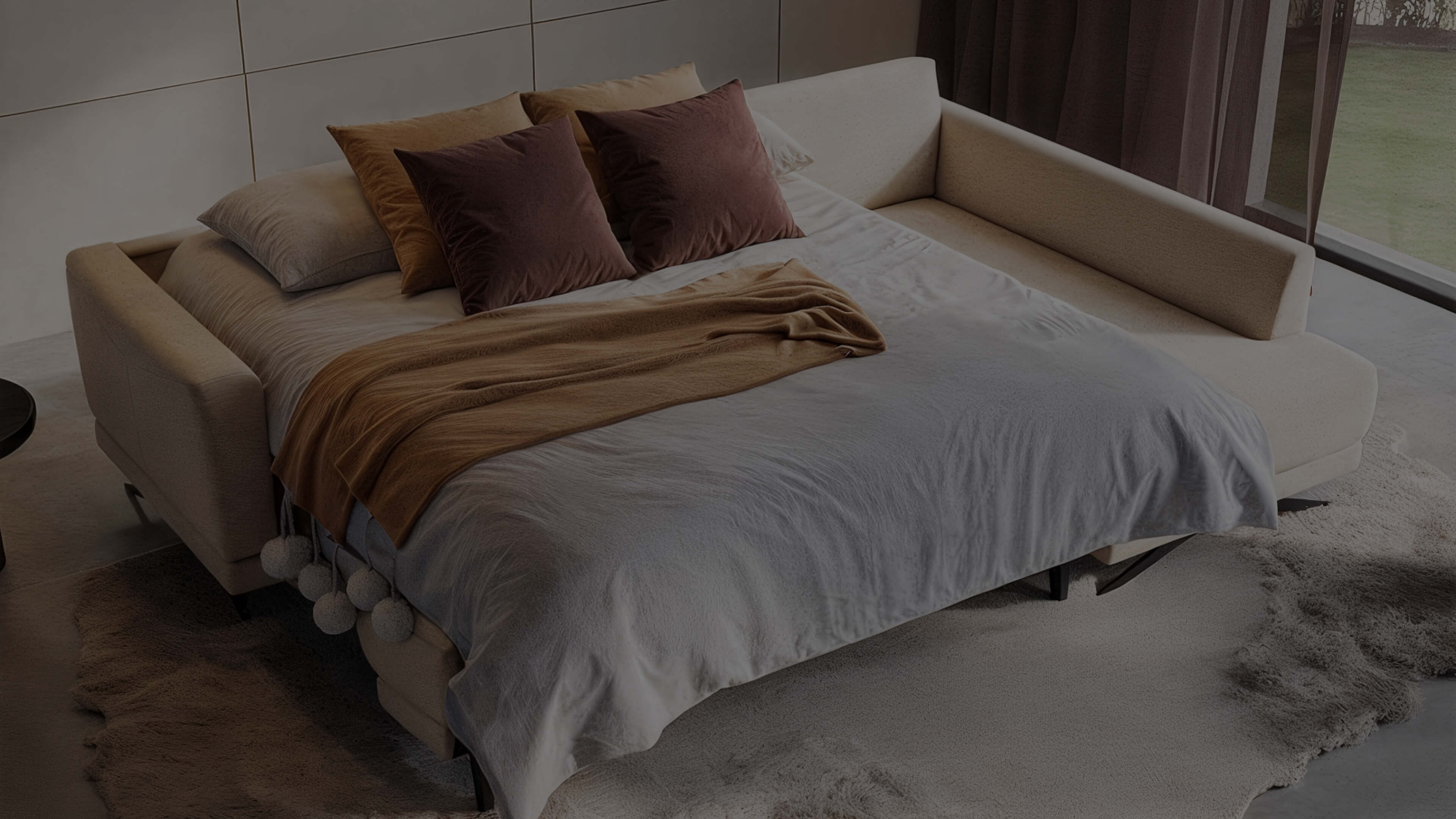 <span style="font-family: Montserrat; font-weight: 200;"><span style="color: #FEE0A2;">-35%</span> на все дизайнерские <br>диваны-кровати</span>