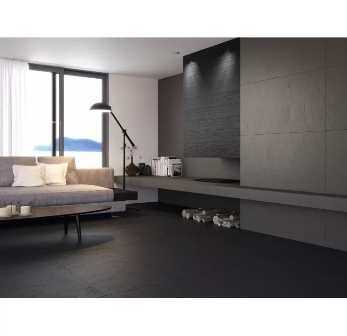 Керамическая плитка ALPES NEGRO   60X120 REC. Графитовый 120X60X10 (NCR00033)
