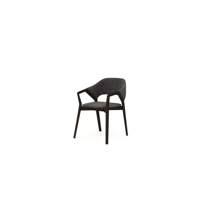 Стул интерьерный KEN CHAIR HOPPI G 22297-04  AMERICAN WALNUT (NRM05776)