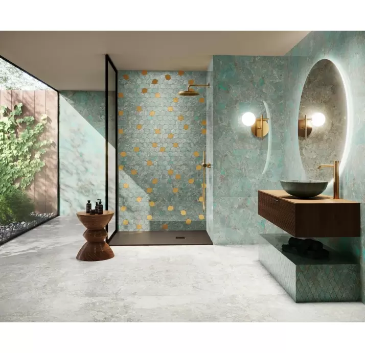 Керамическая плитка RODAPIE AMAZONITE PEARL SATIN 8X90  8X90X9 (NCR02302)