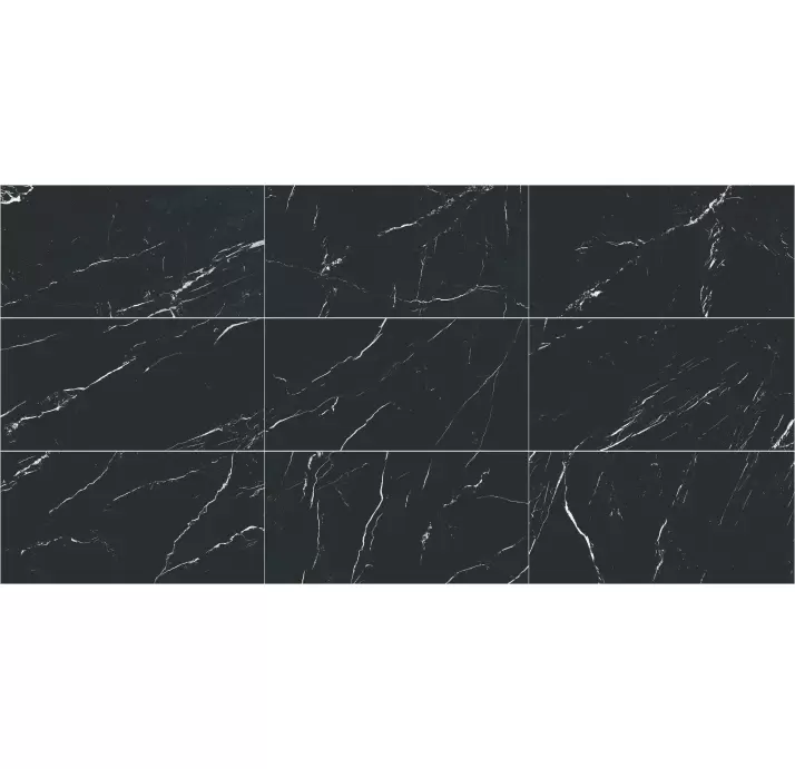 Керамическая плитка MARMOREA MARQUINA 59X119 PUL. Черный 119X59X10 (NCR00956)
