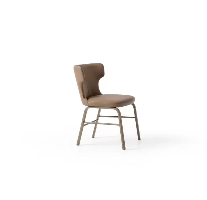 Стул интерьерный OVAL CHAIR MIURA 221  Бежевый (NRM05750)