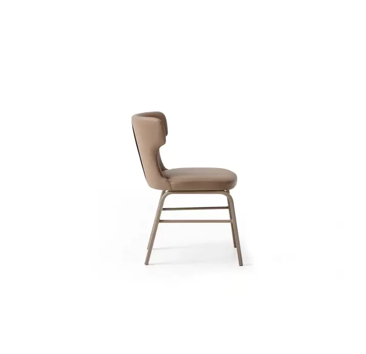Стул интерьерный OVAL CHAIR MIURA 221  Бежевый (NRM05750)