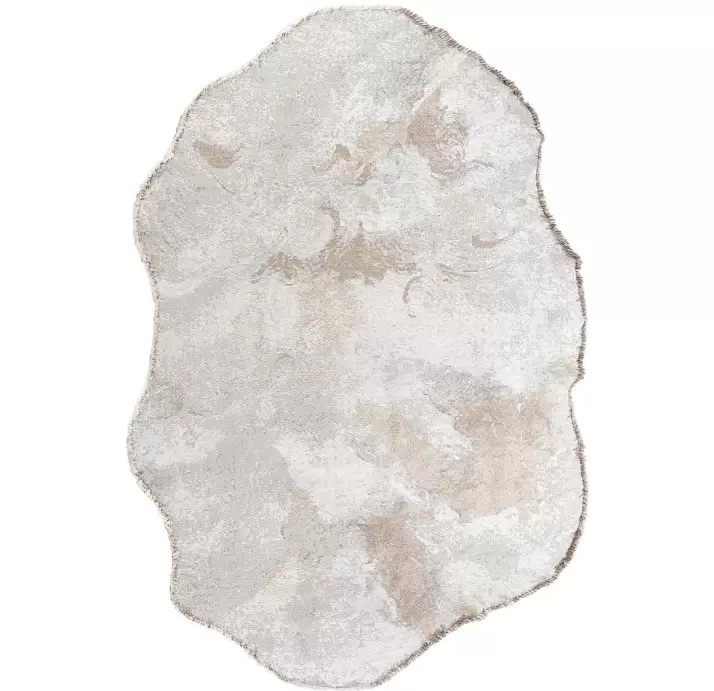 Ковер современный AMORPH BEIGE - LIGHT GREY 250X200 см.  (NRC00295) бежевый