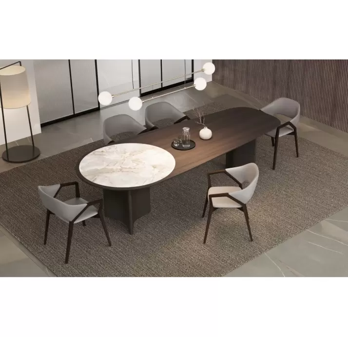 Стул интерьерный KEN CHAIR HOPPI G 22297-04  AMERICAN WALNUT (NRM05776)