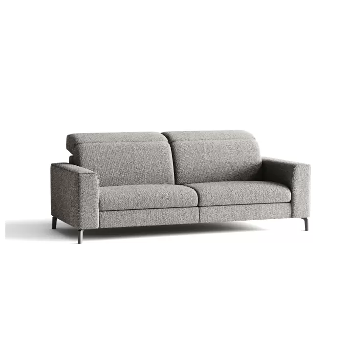 Диван FRATINO B100-220-100B/56/AMIRI CARBON/BULTEX/01BL/R