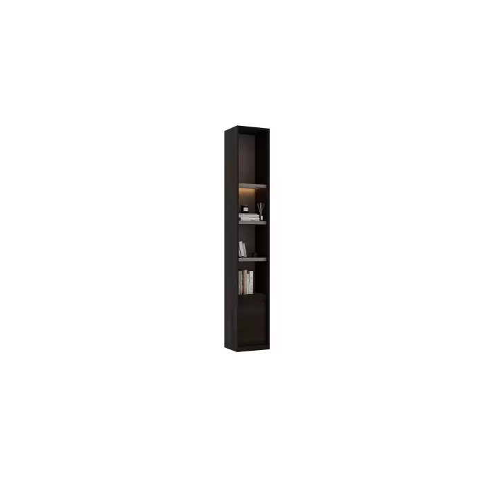 Стеллаж прямой SAVONA BOOKSHELF WALNUT WALNUT  44X31X270 СМ. (NRM05973)
