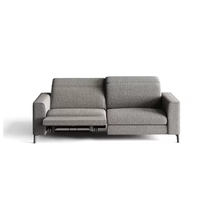 Диван FRATINO B100-220-100B/56/AMIRI CARBON/BULTEX/01BL/R