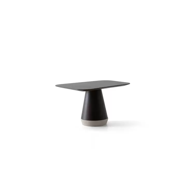 Стол журнальный VIVIENNE COFFEE TABLE BLACK AMERICAN WALNUT  70X46X48 СМ. (NRM05804)