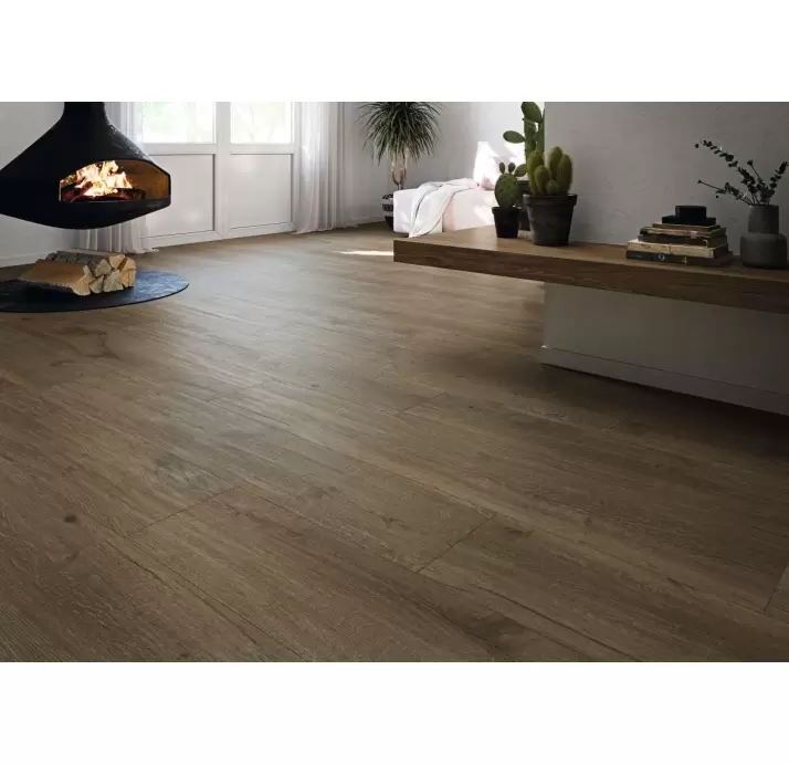 Керамическая плитка SELVA TECA  19,5X120 REC. Коричневый 120X20X10 (NCR01453)