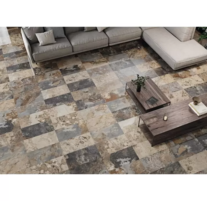 Керамическая плитка YUKATAN MULTIC.60X60  REC Серый 60X60X10 (NCR01875)