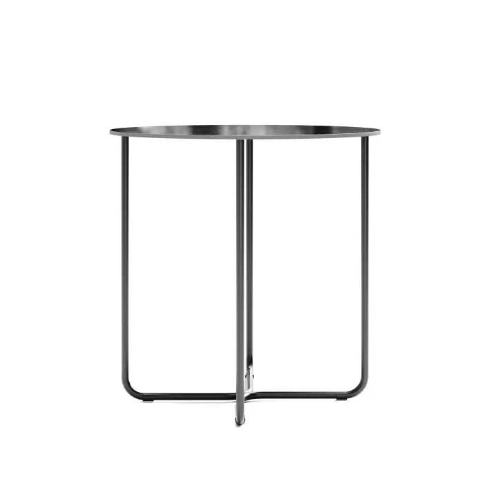 Стол приставной PARADISO SIDE TABLE NERO MATT NERO GRECO CERAMIC  45X45X45 СМ. (NRM00723)