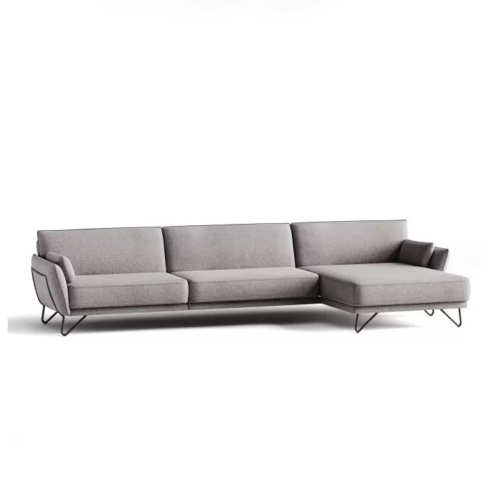Диван MONTEGO B90-300-151L/WEMBLEY PERLE/BULTEX/01BL/