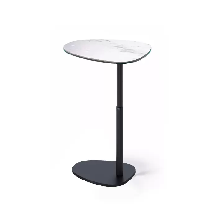 Стол приставной NEO SIDE TABLE BLACK PALISSANDRO  48X40X78 СМ. (NRM00231)