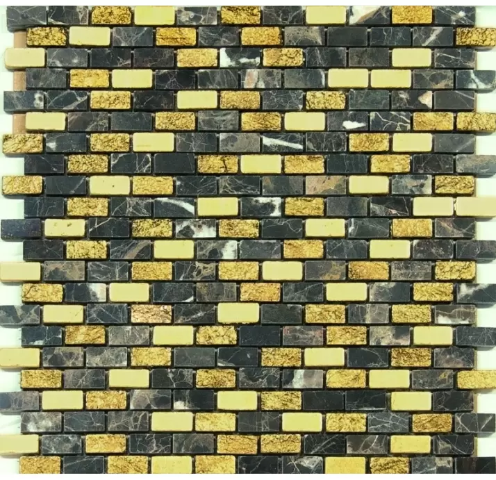 Стеклянная мозаика MUSA BRICK EMPERADOR Разноцветный 30X30X (NCR01192)