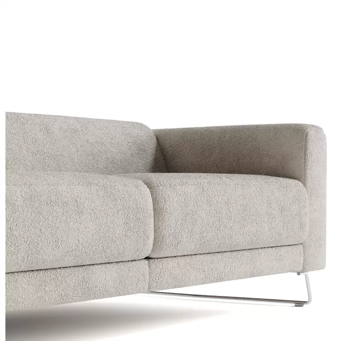 Диван MATHEO B100-280-100B/58/VIVA ANGORA /DYNASPRING/03BL/