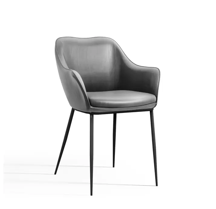Стул интерьерный PAUL DINING CHAIR CORDA Нет HORIZON Чёрный (BLK) (NRM00356)