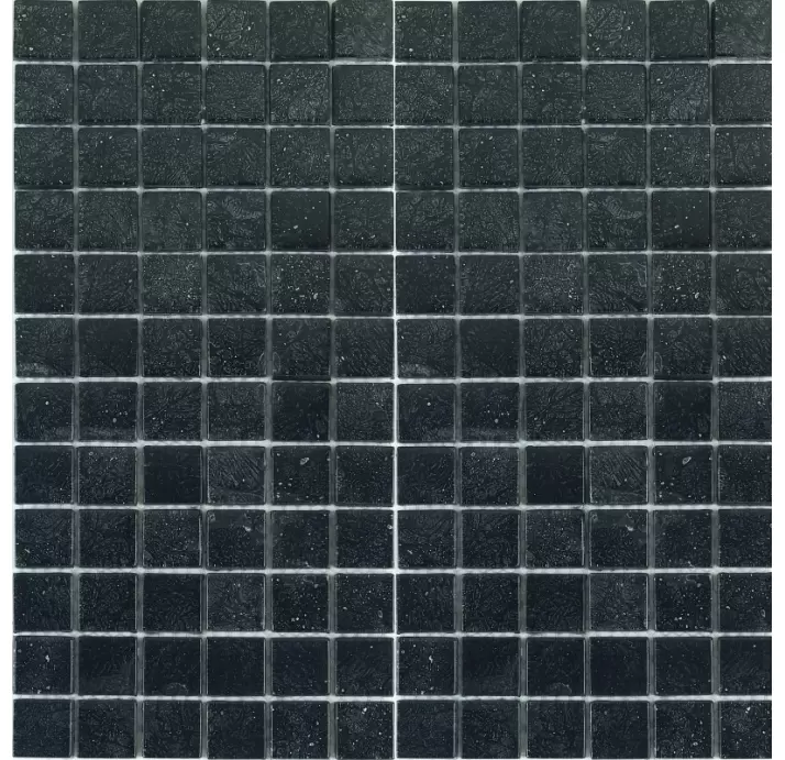 Стеклянная мозаика MUSA ONIX Черный 30X30X (NCR01203)
