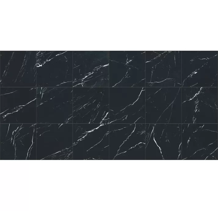 Керамическая плитка MARMOREA MARQUINA  59X59 PUL. Черный 59X59X10 (NCR00955)