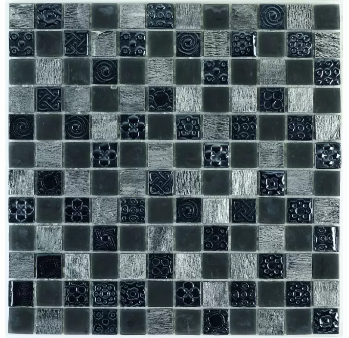 Стеклянная мозаика MUSA OCEANO Разноцветный 30X30X (NCR01202)